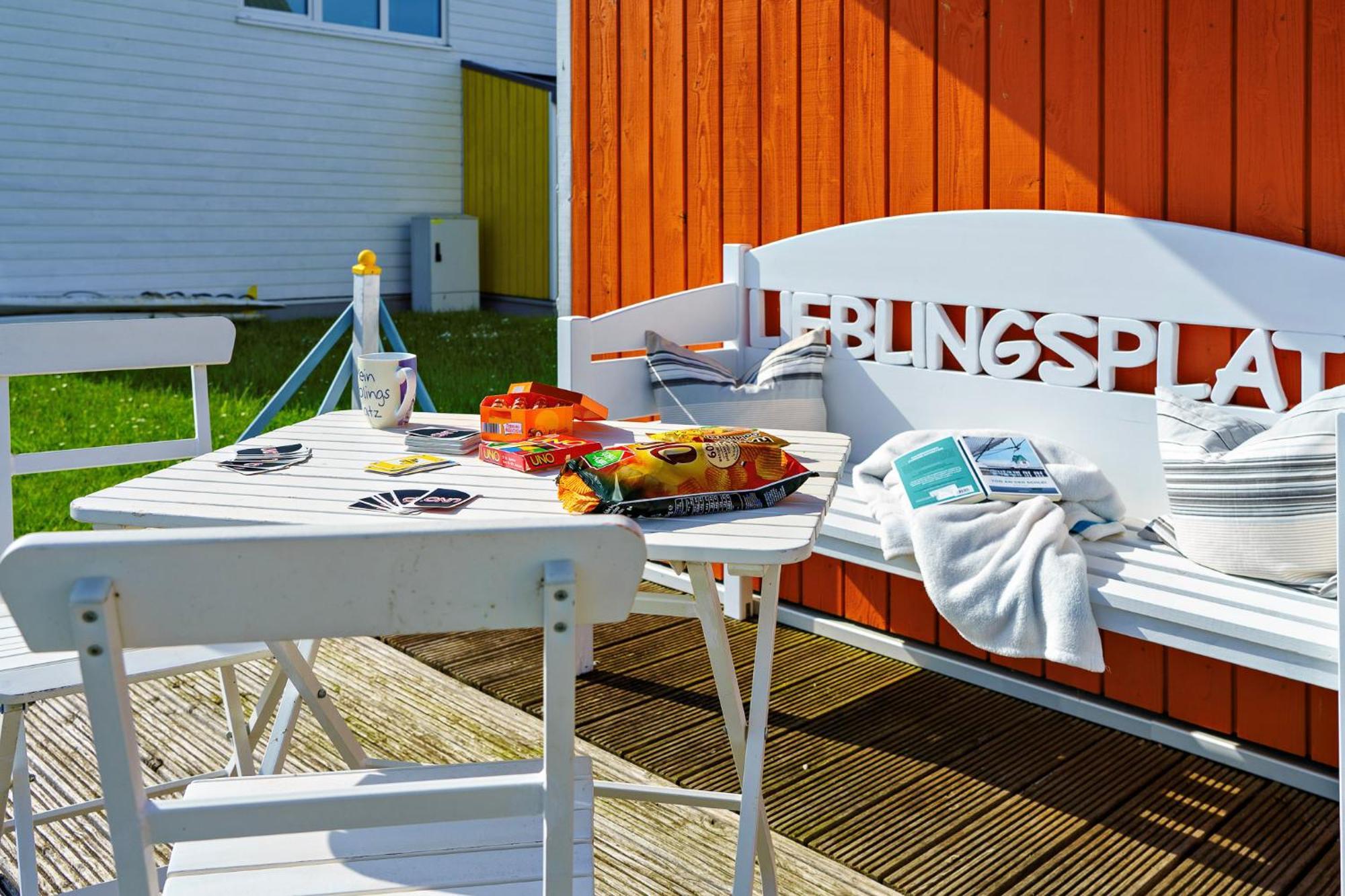 Ferienhaus Lieblingsplatz By Seeblick Ferien Oro, Direkte Wasserlage,Sauna,Kamin Olpenitz Exterior photo